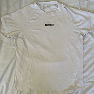 ALPHALETE SHIRT - White size Medium